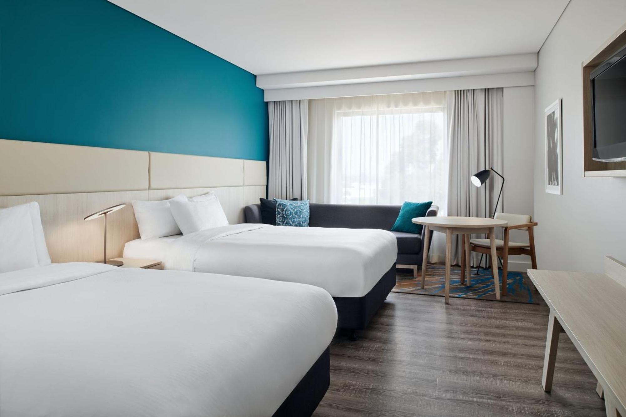 Standard Double Room with Two Double Beds - High Floor